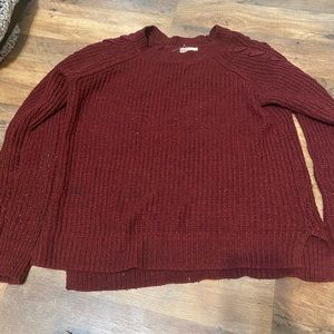Maroon Sweater